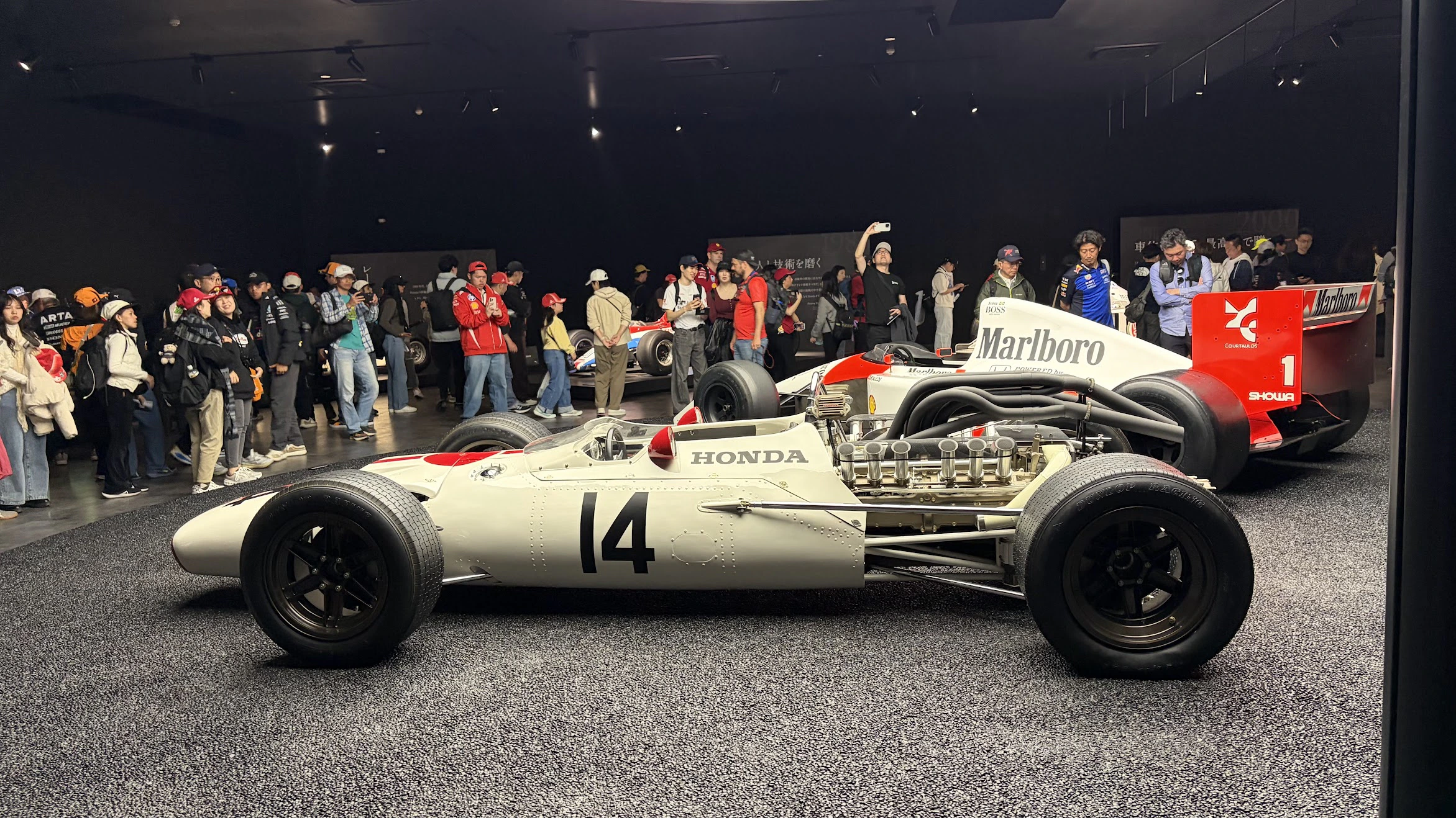 Race car at the Honda Museum